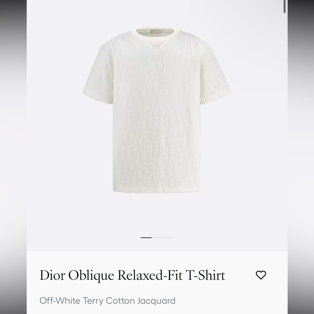 Dior men t shirt M